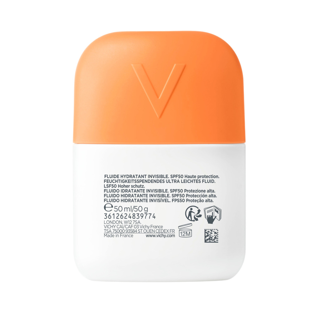 Vichy Capital Soleil Uv-Aqua Onzichtbare Zonnefluide SPF50+ 50 ml