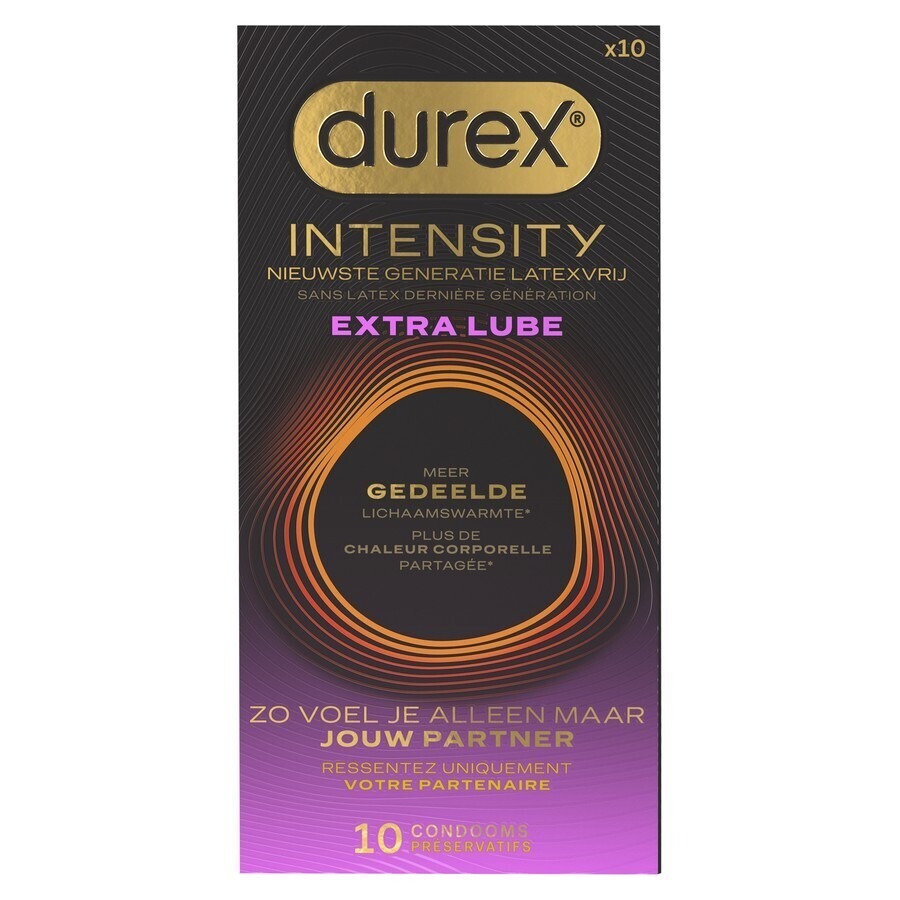 Durex Intensity Condooms Extra Lube 10 Stuks