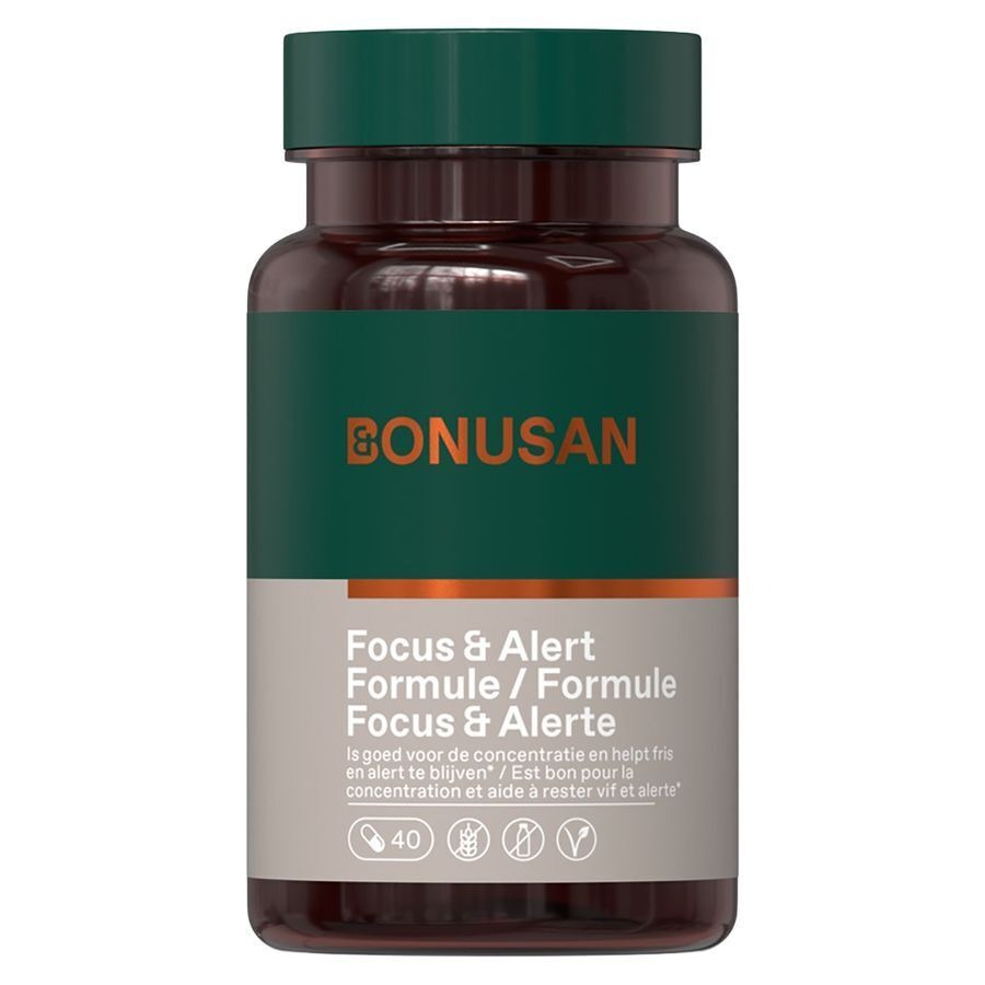 Bonusan Focus & Alert Formule 40 Capsules