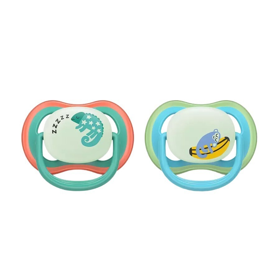 Philips Avent Sucette +6m Air Nuit Singe/cameleon2