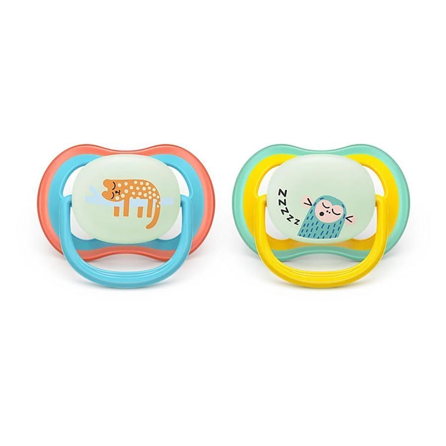 Philips Avent Sucette +18m Air Nuit Singe/chat 2