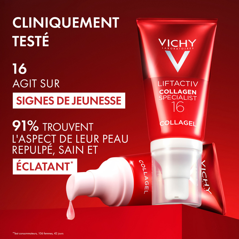 Vichy Liftactiv Collagen Specialist 16 Glow Boosting Gel 50ml