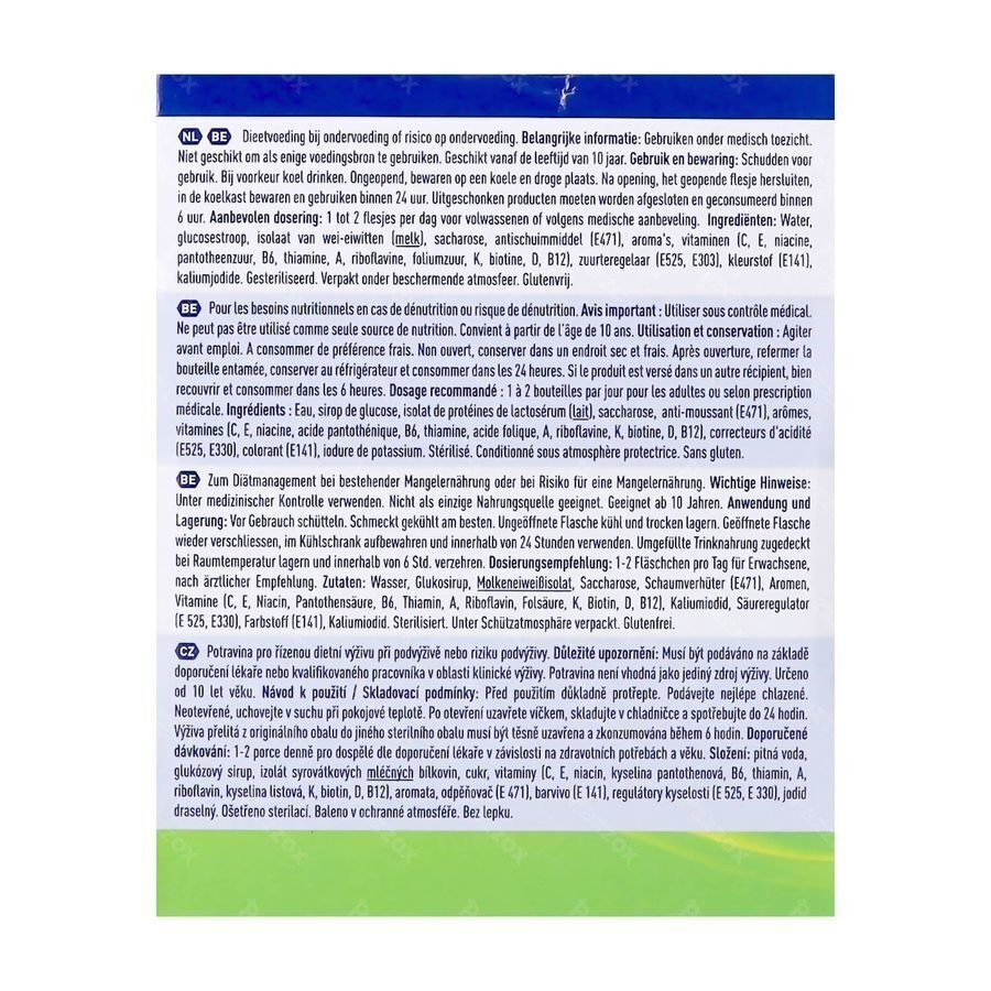 Nestlé Resource Ultra Fruit Pommes 4x200ml