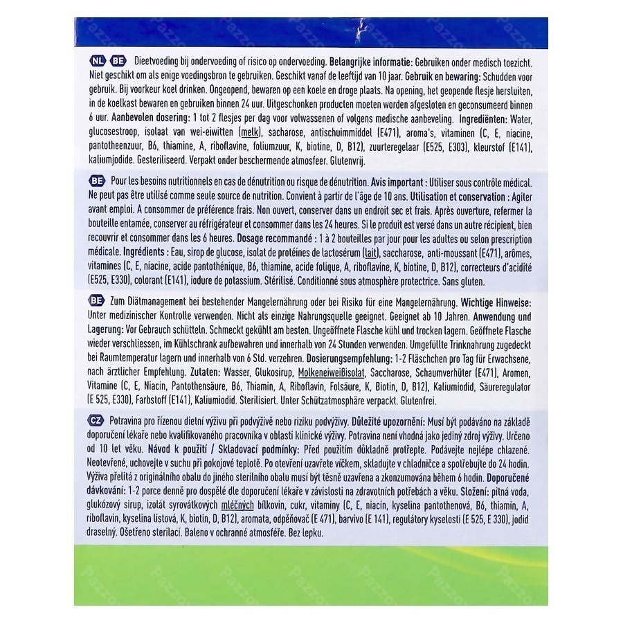 Nestlé Resource Ultra Fruit Pommes 4x200ml