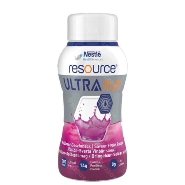 Nestlé Resource Ultra Fruit Rood Fruit 4x200ml