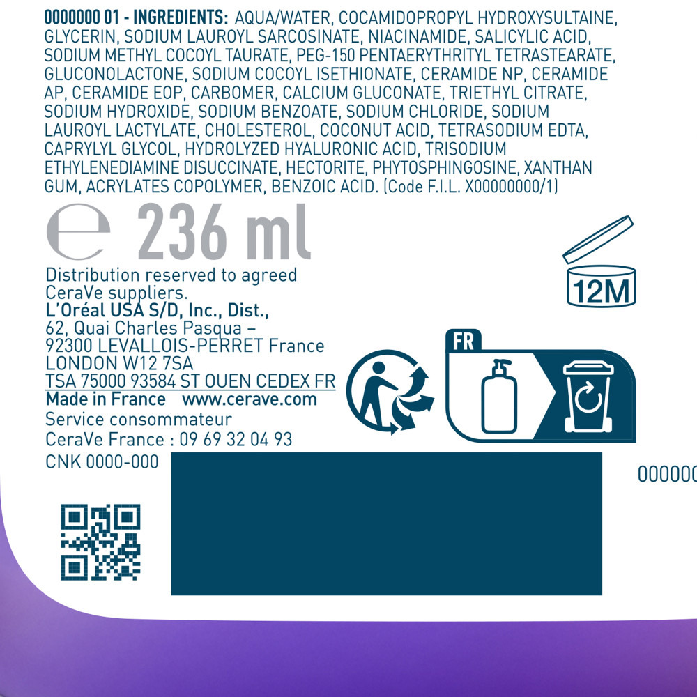 CeraVe Brightening Vitamine C Cleanser 236ml