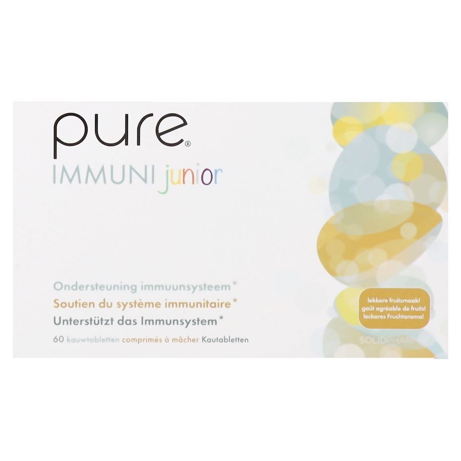 Pure Immuni Junior Kind 60 Kauwtabletten
