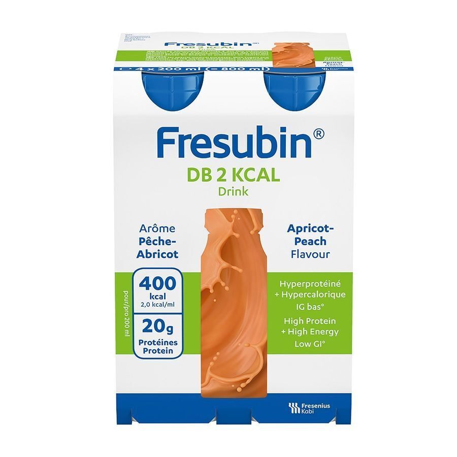 Fresubin Db 2 Kcal Drink Peche-abricot 4x200ml