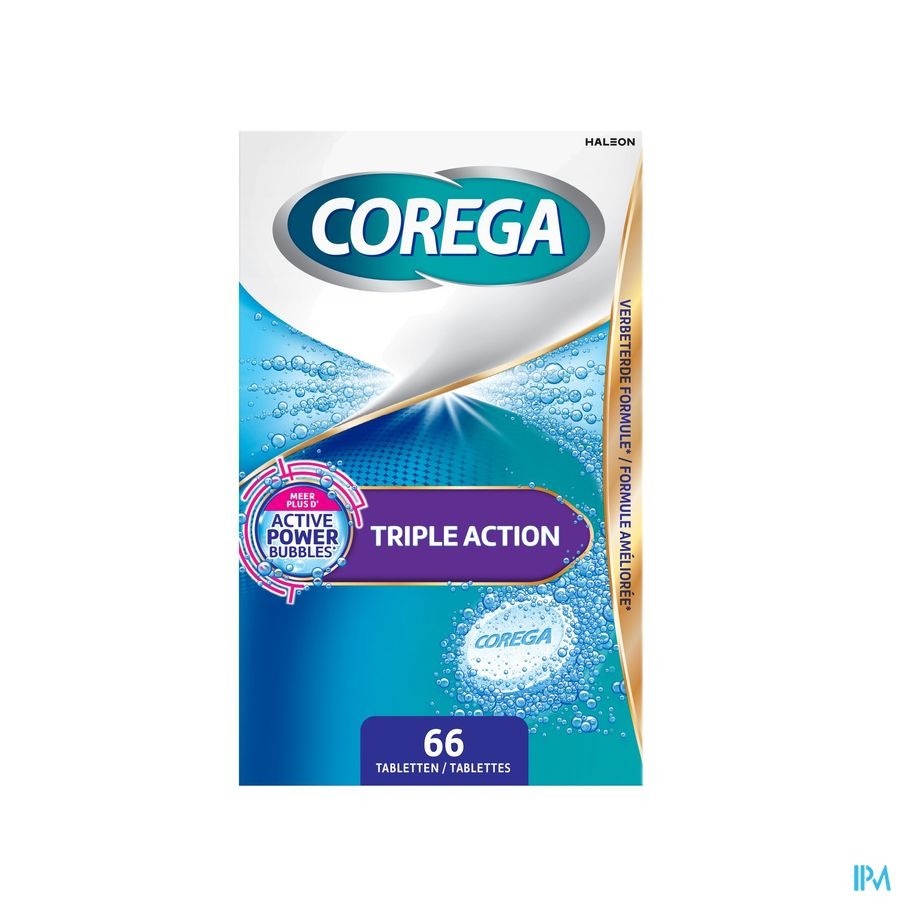 Corega Triple Action 66 Tabletten