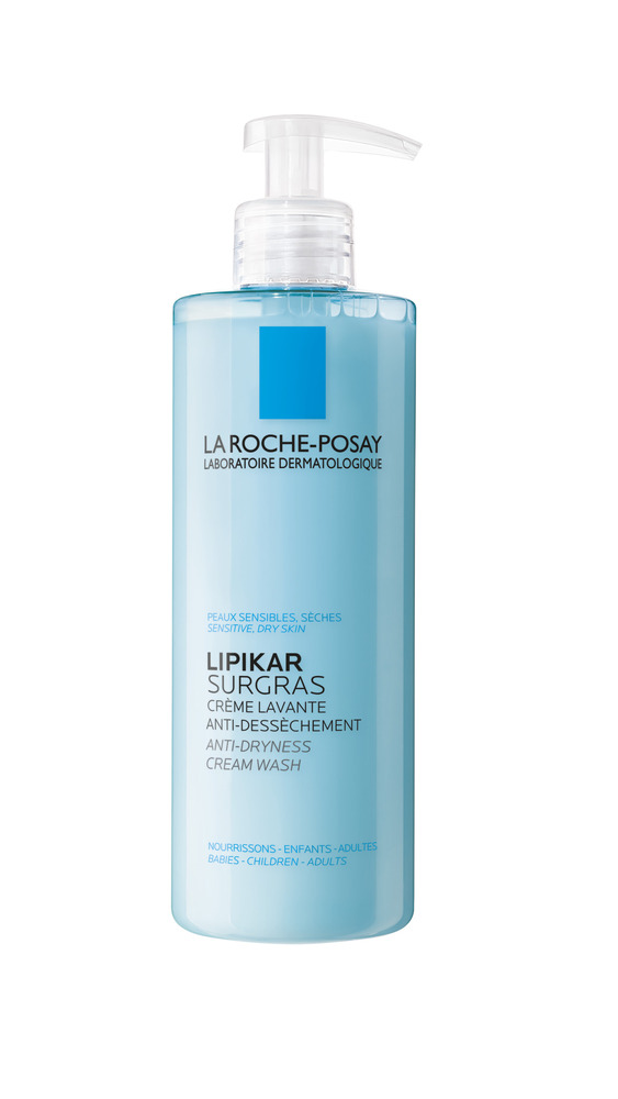 La Roche-Posay Lipikar Surgras Reinigingscrème tegen Uitdroging 400 ml