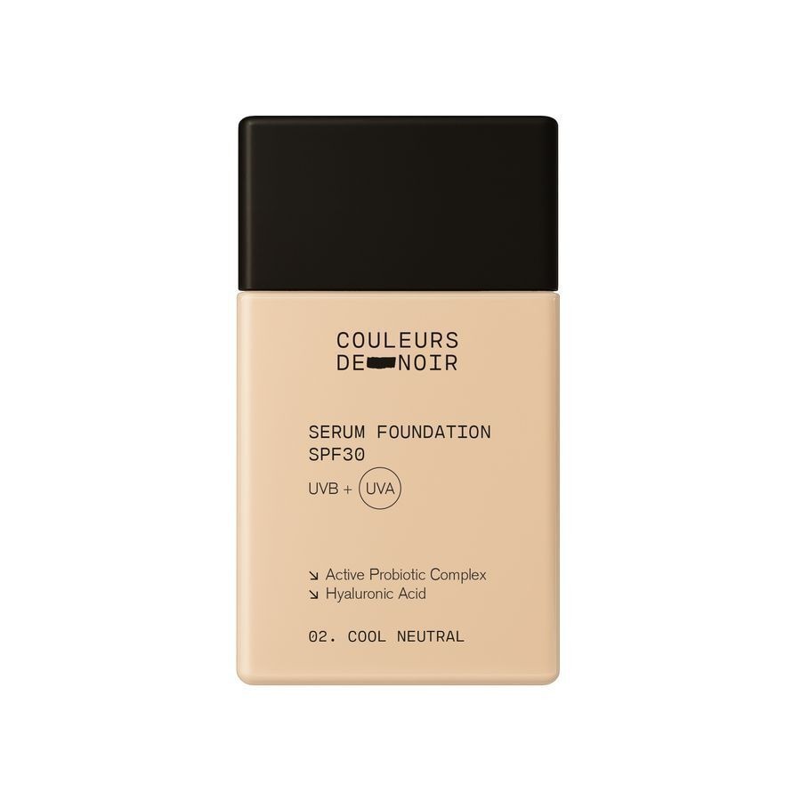 Couleur De Noir Serum Foundation SPF30 02 Cool Neutral 30 ml