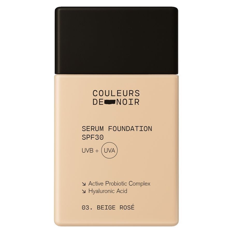 Couleur De Noir Serum Foundation SPF30 03 Beige Rose 30 ml