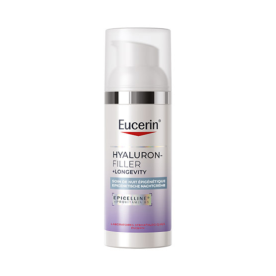Eucerin Hyaluron-Filler + Longevity Soin de Nuit Epigénétique 50ml