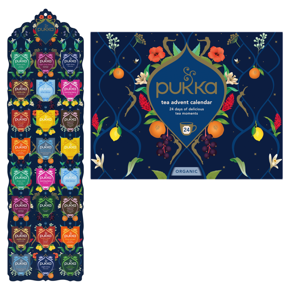 Pukka Adventskalender Biologische Thee 24 Zakjes