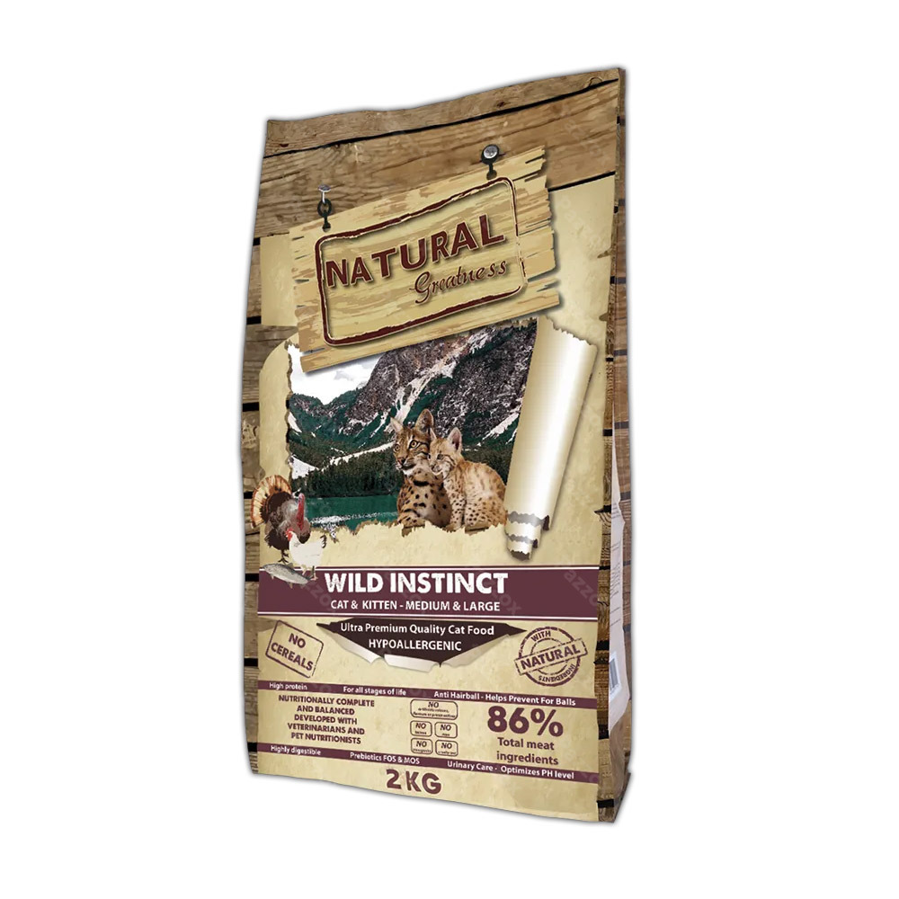 Natural Greatness Wild Instinct Recipe Medium & Large 2kg