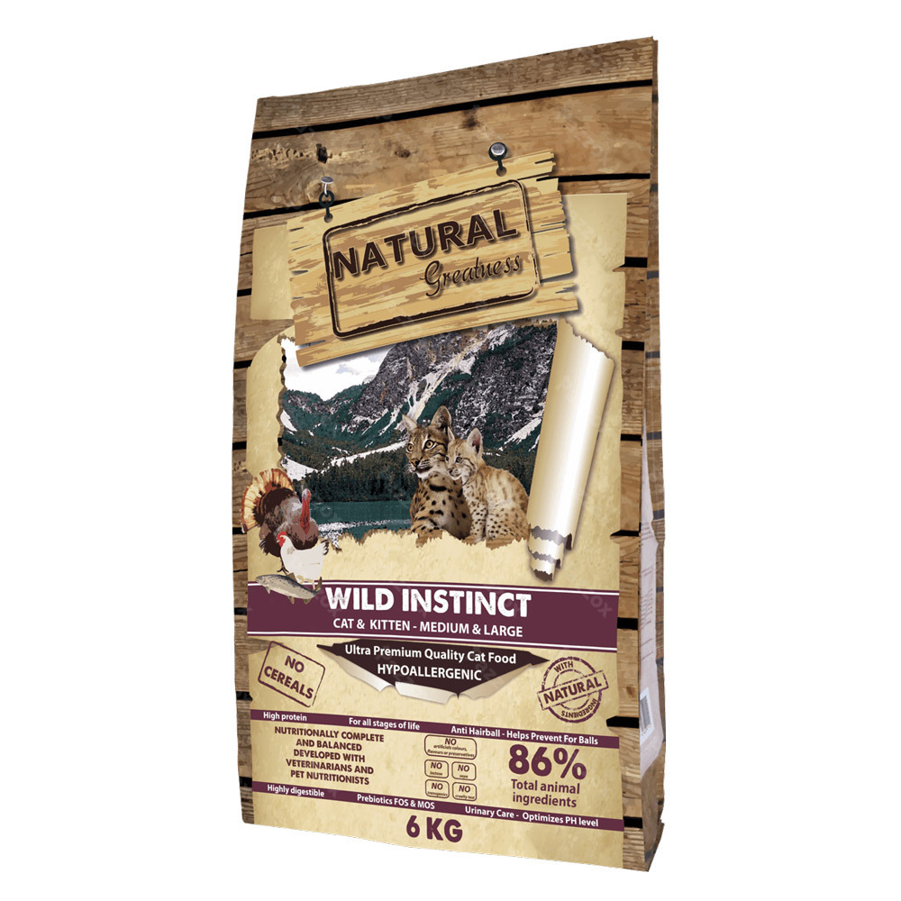 Natural Greatness Wild Instinct Recipe Medium & Large 6kg