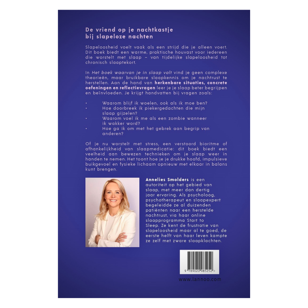 Het boek waarvan je in slaap valt