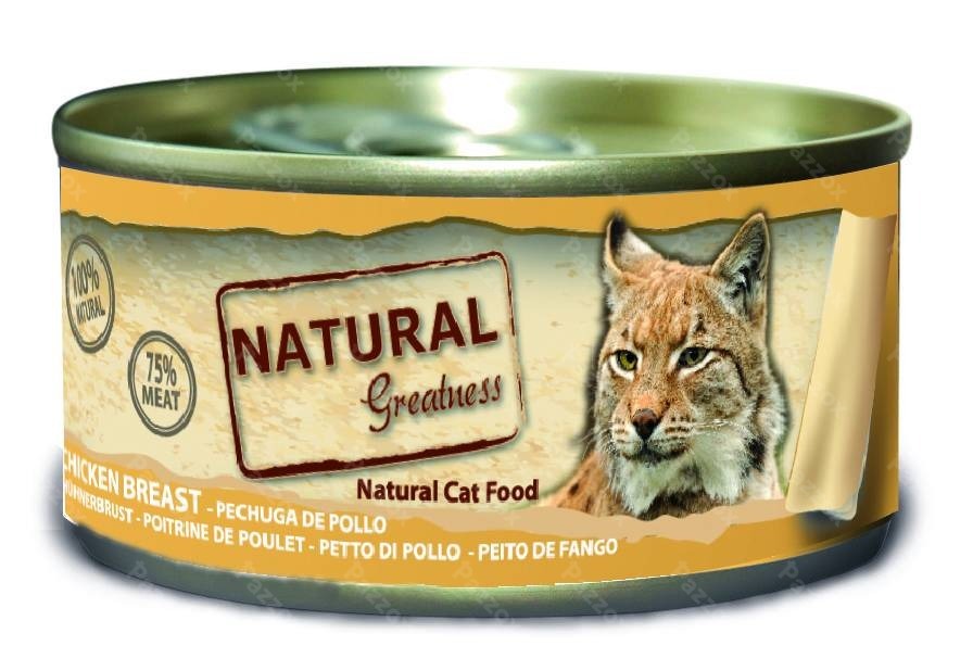 Natural Greatness Chicken Breast Adultes et Kitten 70gr