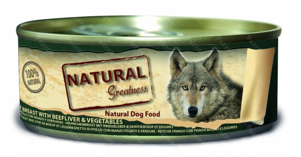 Natural Greatness Chicken Breast With Beef Liver And Vegetables 156g