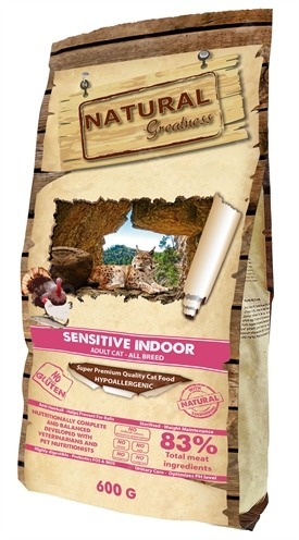 Natural Greatness Sensitive Indoor Recipe 600g