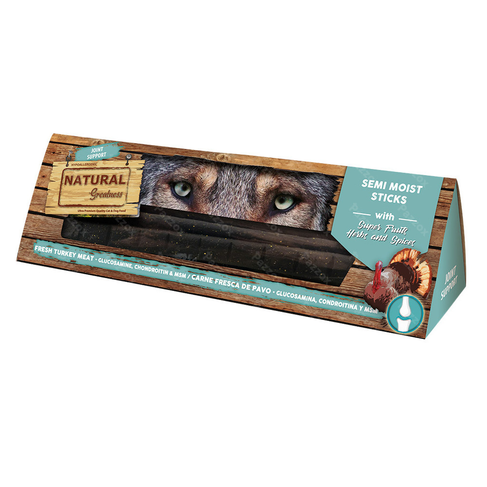 Natural Greatness Semi Moist Sticks Joint Support Hondensnack 150g