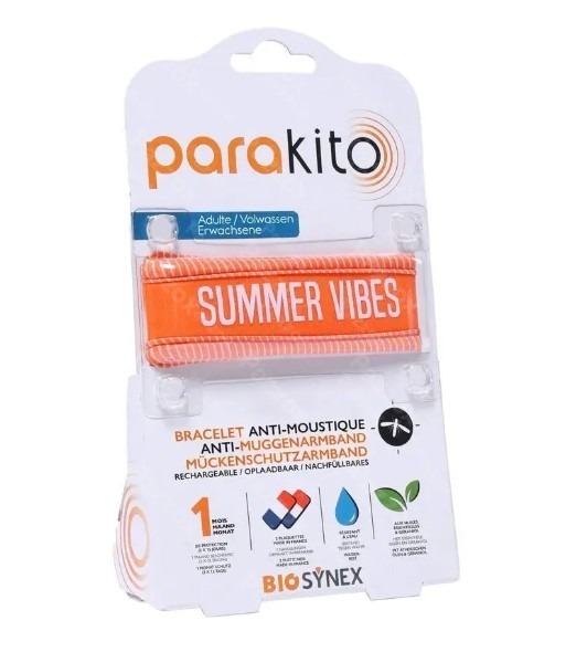 Para'kito Bracelet Adulte Good Vibes Orange 1