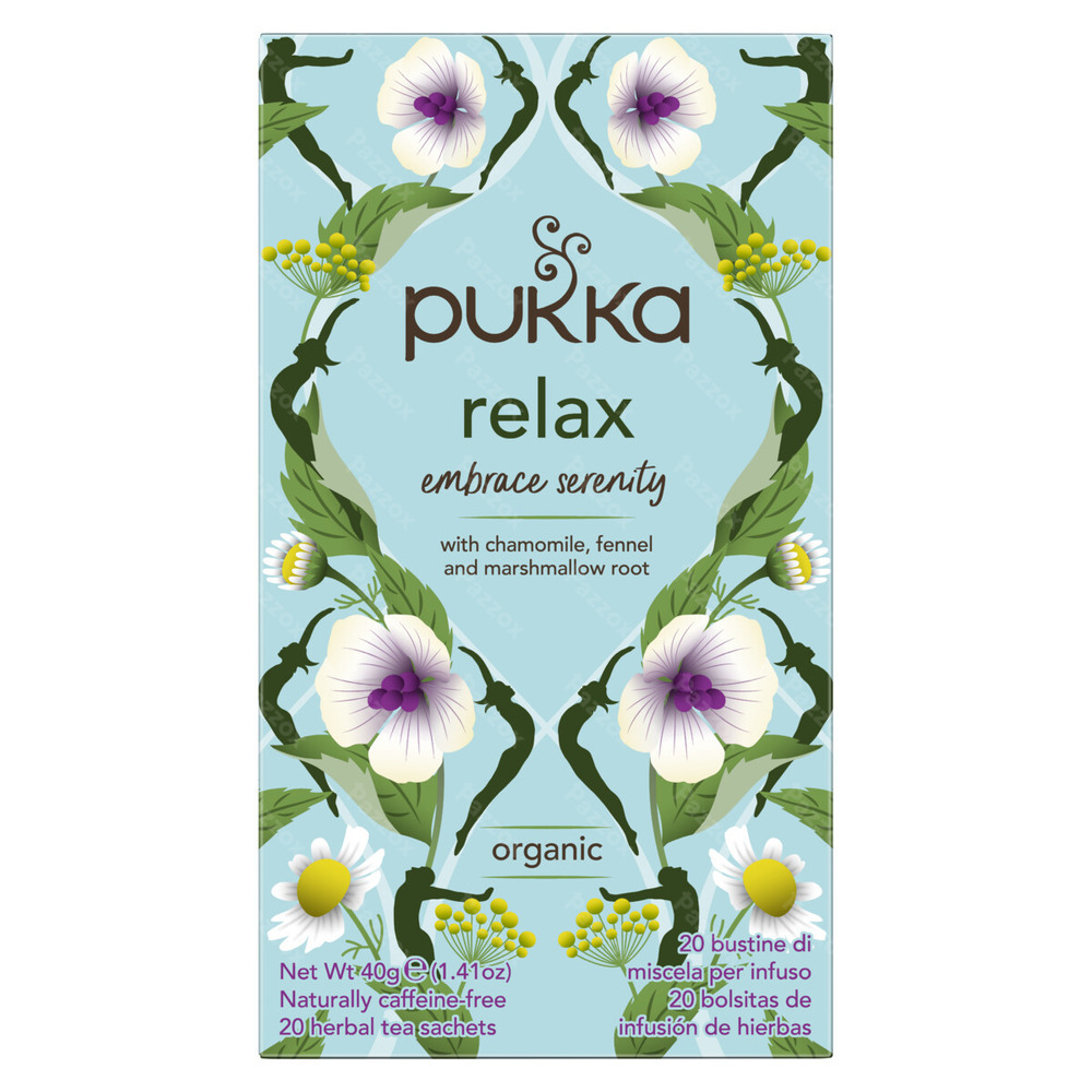 Pukka Relax Biologische Thee 20 Zakjes