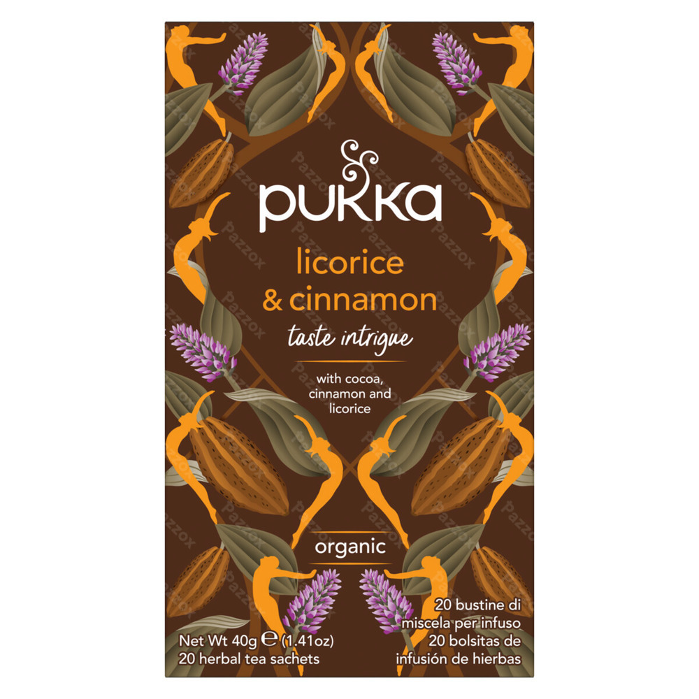 Pukka Licorice & Cinnamon Biologische Thee 20 Zakjes