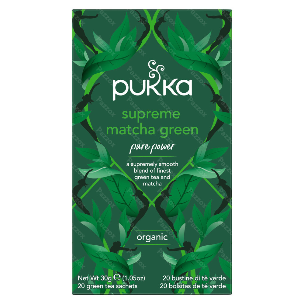 Pukka Supreme Matcha Thé Vert Bio 20 Sachets