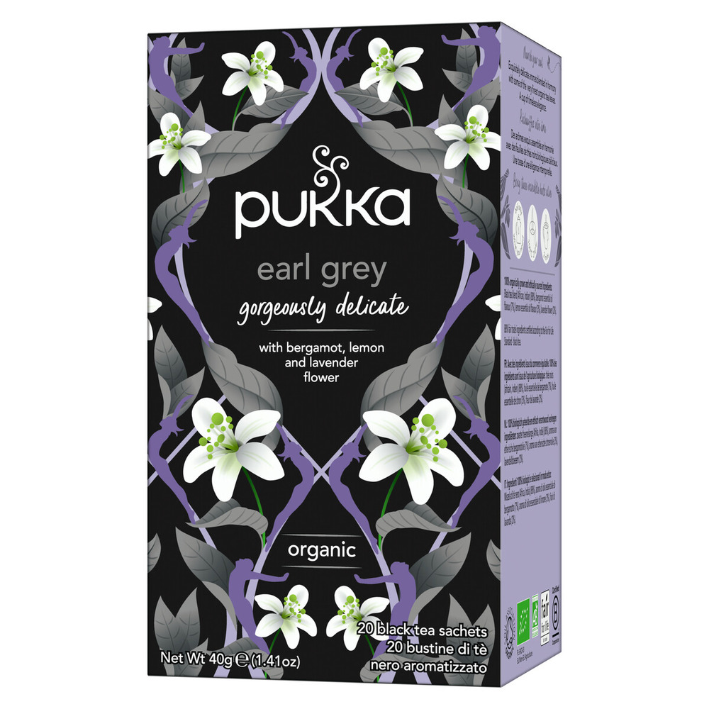 Pukka Earl Grey Thé Bio 20 Sachets