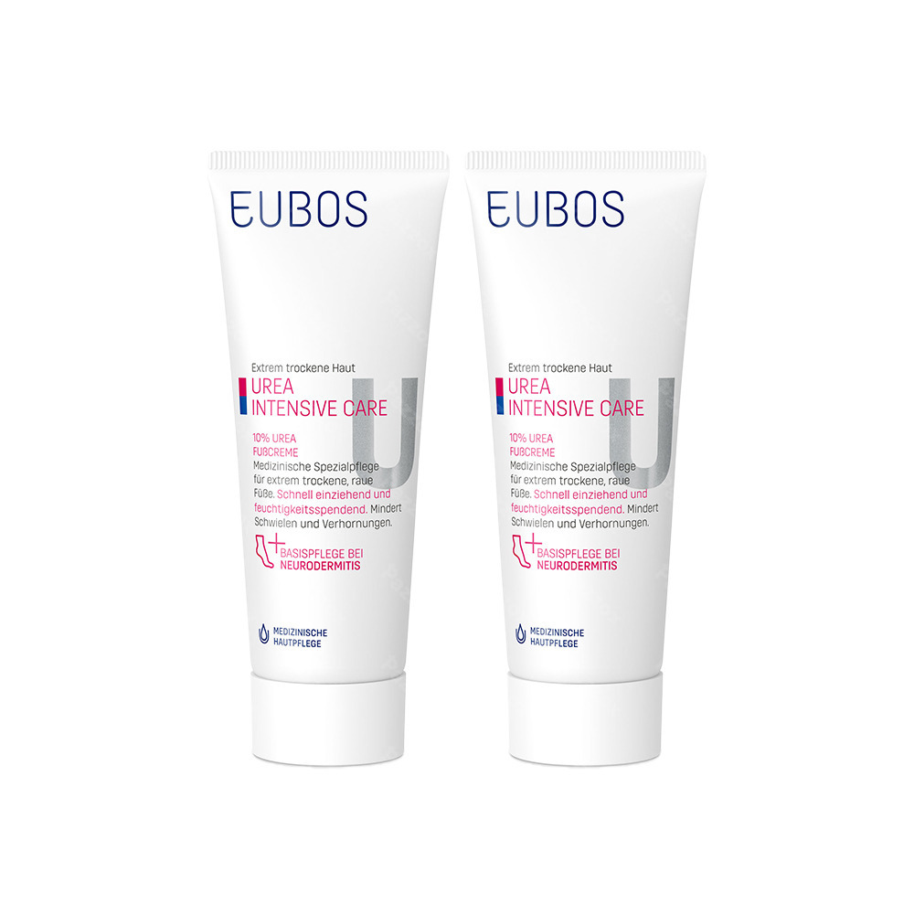 Eubos Urea 10% Voetcrème 125ml 1+1 Gratis