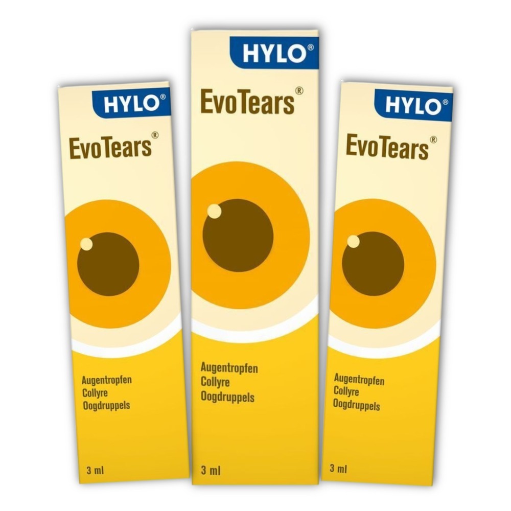 EvoTears® Collyre 3 x 3ml Paquet Promo