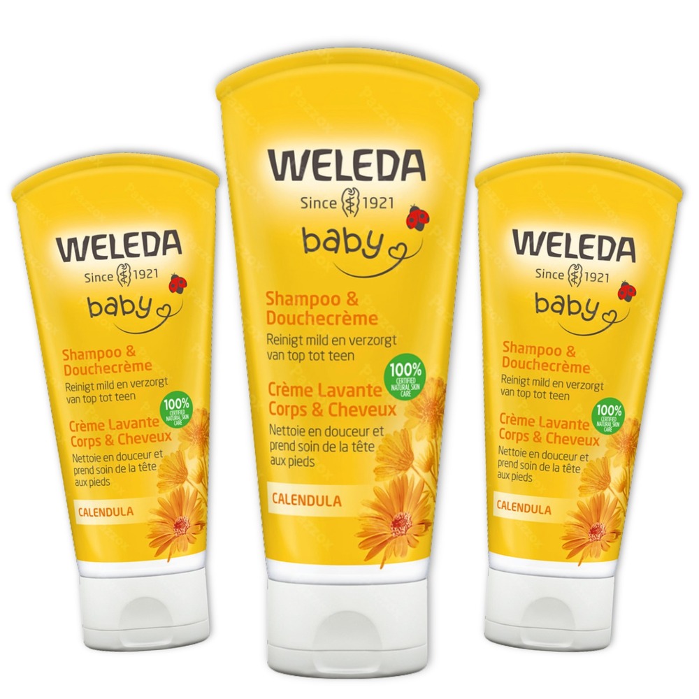 Weleda Calendula Baby Shampoo & Douchecreme 200ml