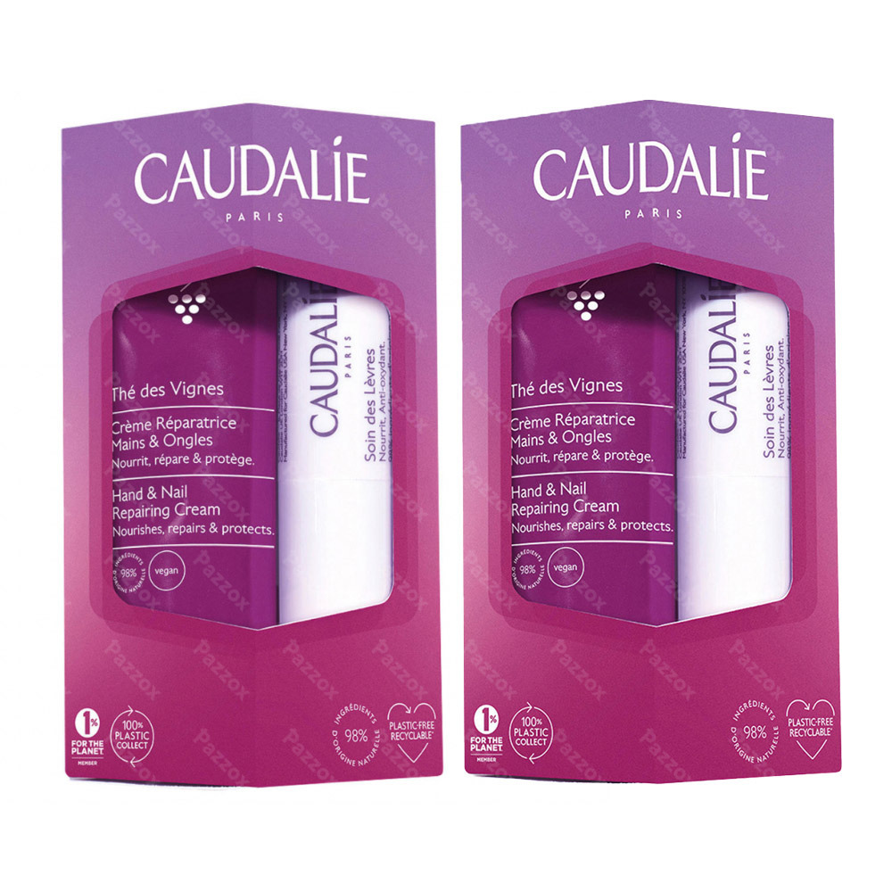 Caudalie Duo Mains 30ml & Lèvres 4,5g Thé des Vignes 1+1 Gratuit