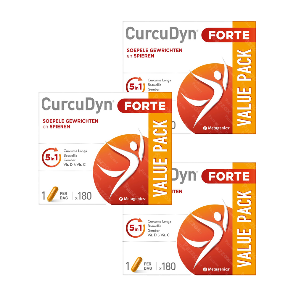 Metagenics Curcudyn Forte 3 x 180 Tabletten Promopakket