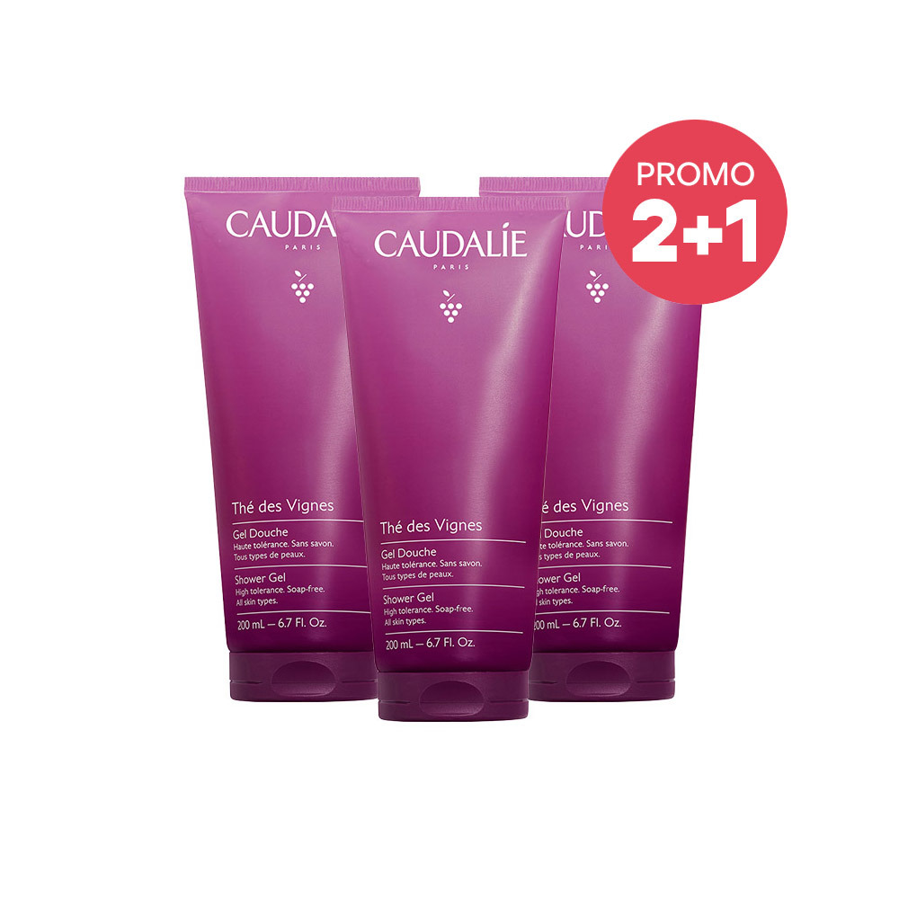 Caudalie Douchegel Thé Des Vignes 200ml 2+1 Gratis