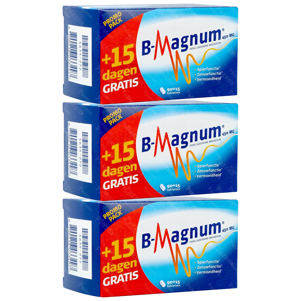 B-Magnum 3x105 Comprimés Paquet Promo